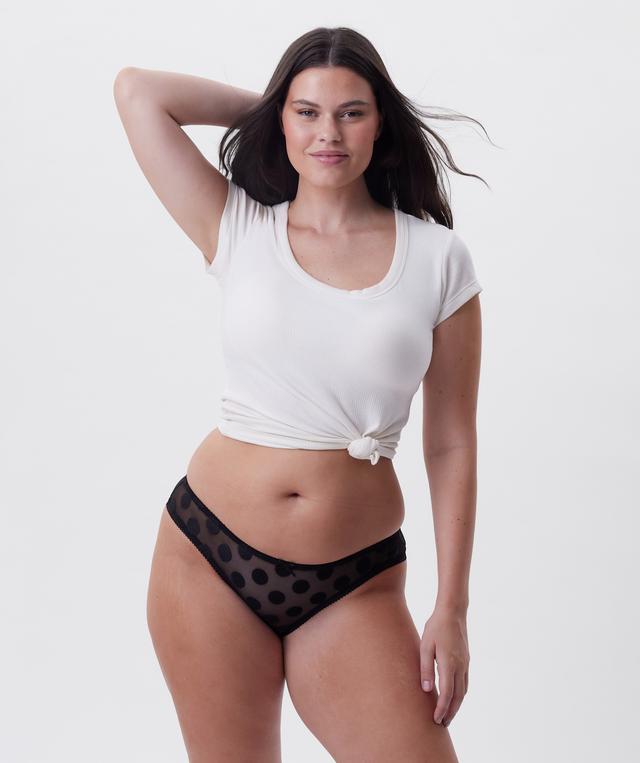 Noa Brazilian Knicker - Black