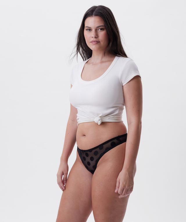 Noa G String - Black