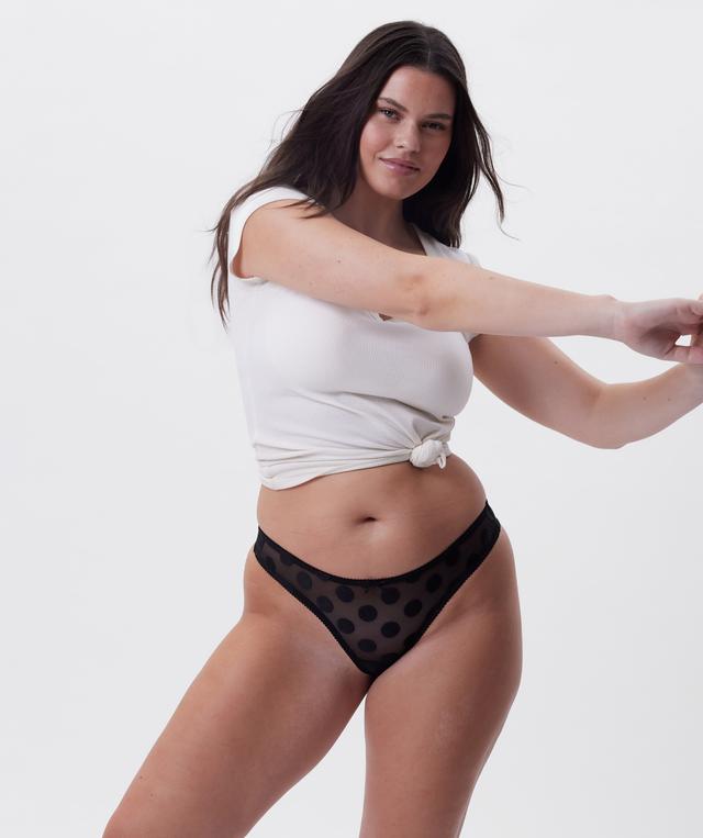 Noa G String - Black