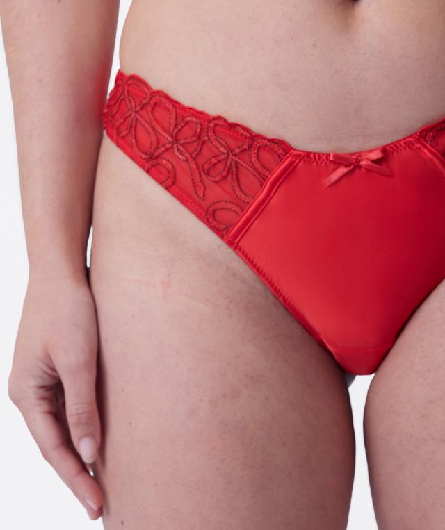 Noelle Brazilian Knicker - Red