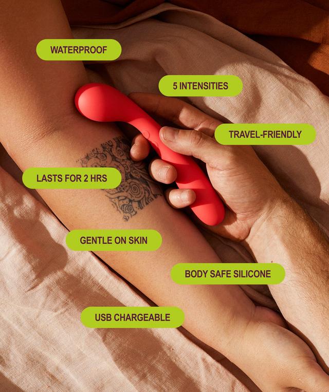 Normal Darcy Double-Ended Vibrator - Orange
