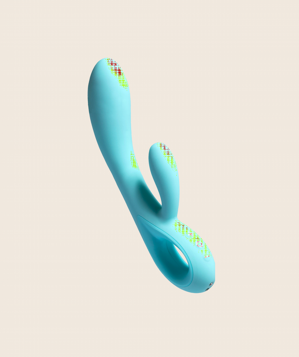 Normal Piper Rabbit Vibrator - Light Blue