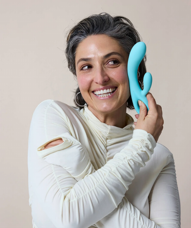 Normal Piper Rabbit Vibrator - Light Blue