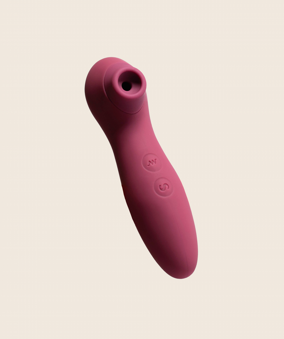 Normal Quinn Double-Ended Clit Toy - Berry