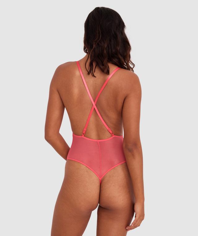 Olivia Bodysuit - Dark Pink