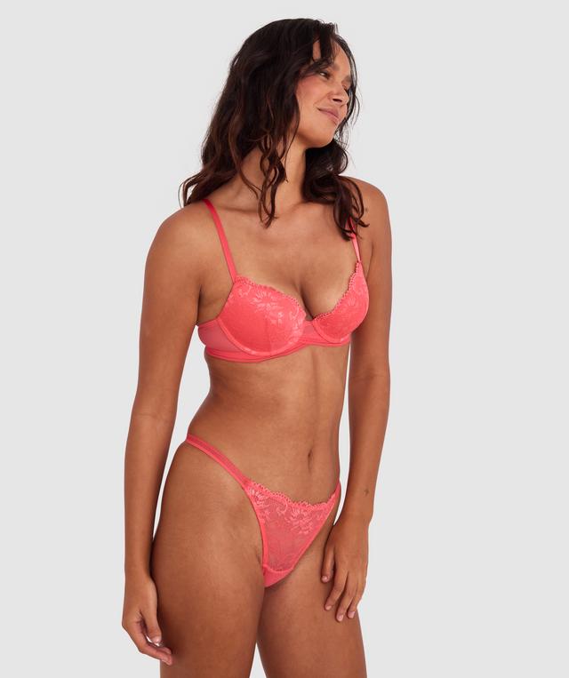 Olivia G String - Dark Pink