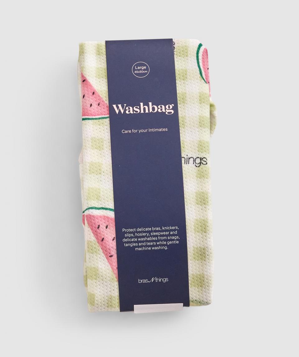 One In A Melon Large Washbag - Print