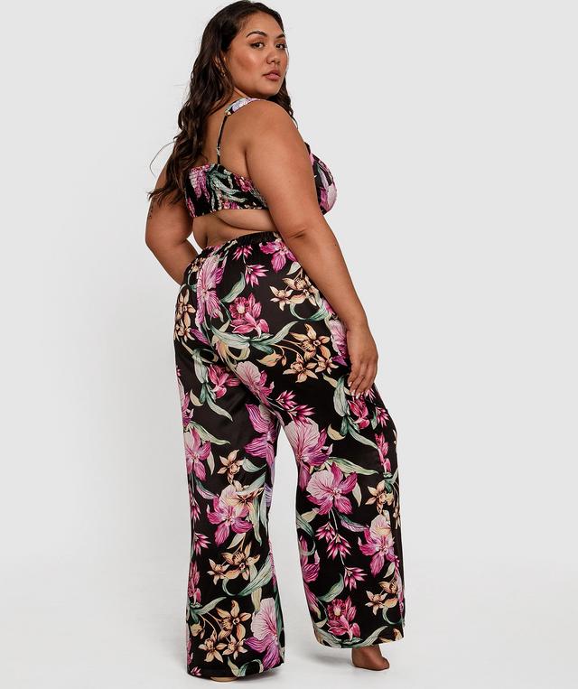 Orchid Bloom Print Pant - Print Floral