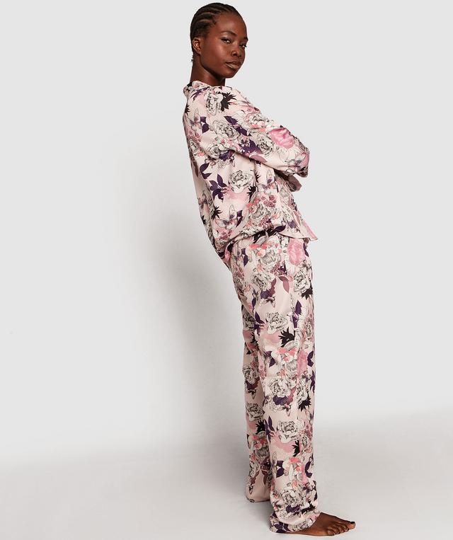Painted Lady Long Pj Set- Print