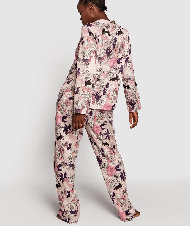 Painted Lady Long Pj Set- Print