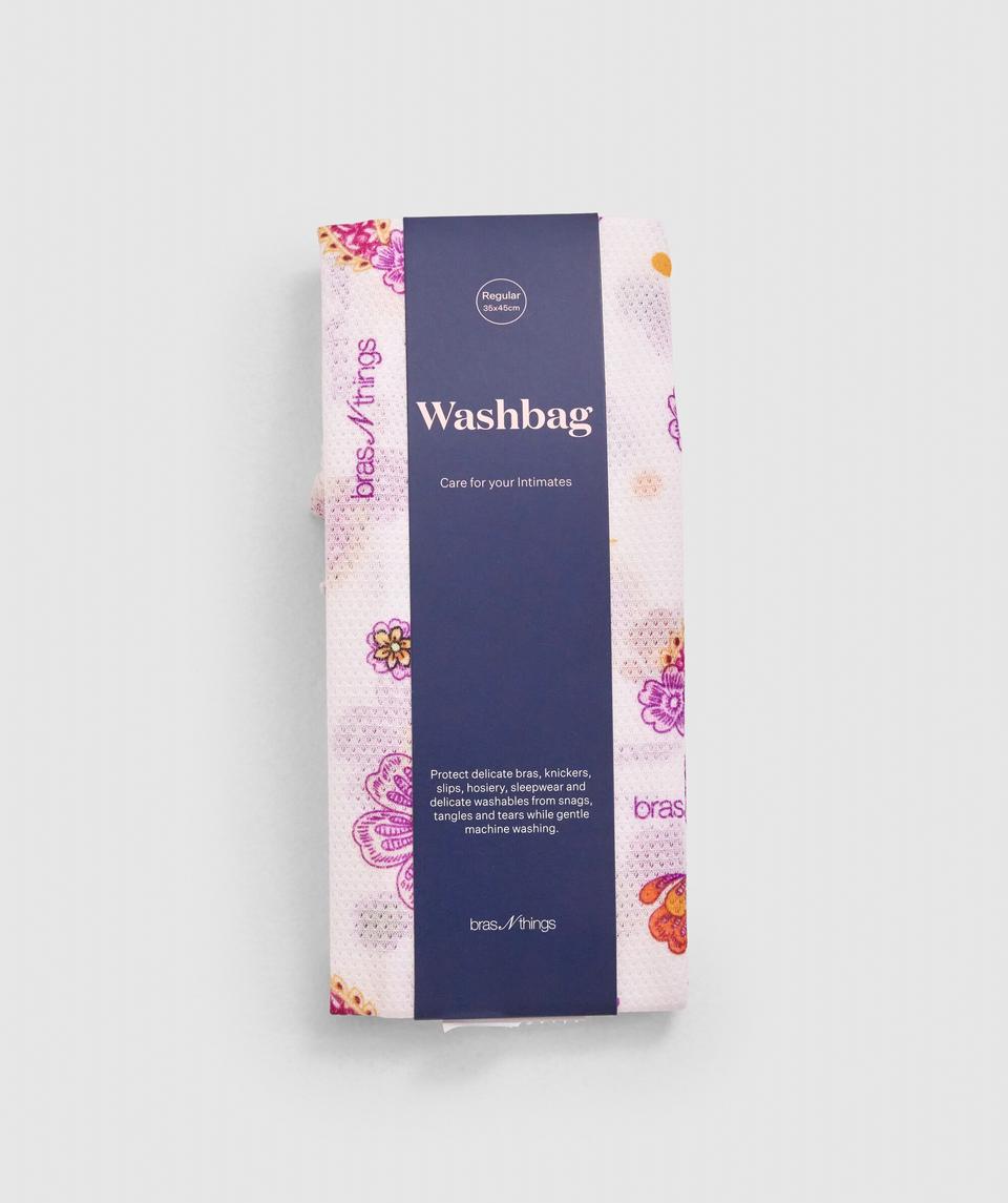 Palmer Regular Washbag - Print Paisley