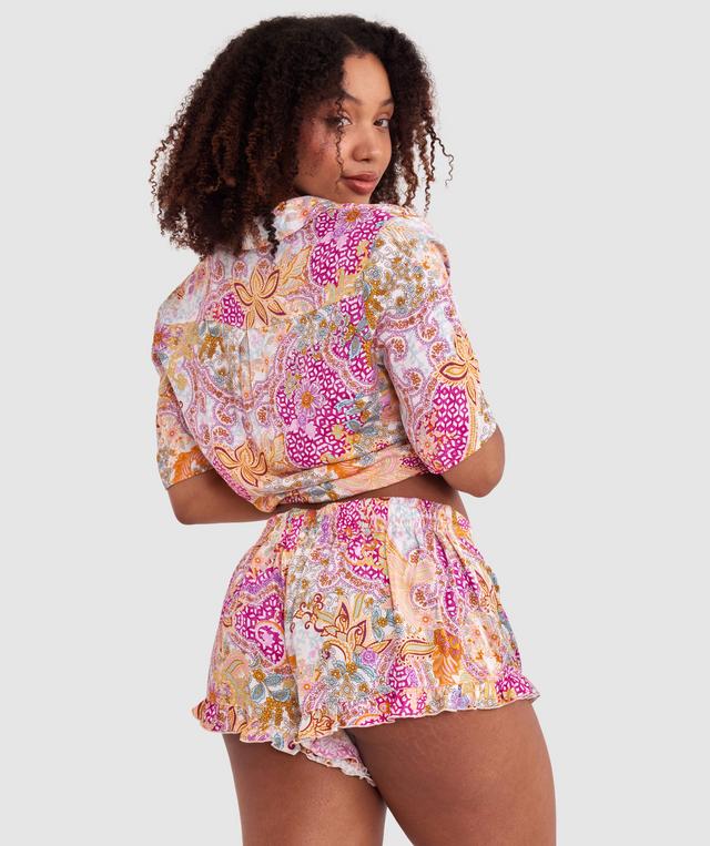 Palmer Short - Print Paisley