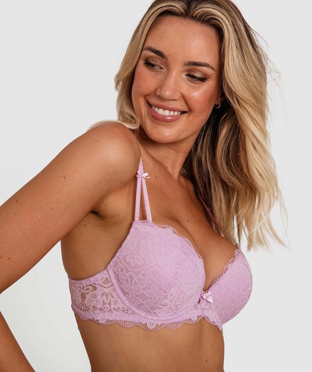 Paloma Push Up Bra - Light Purple