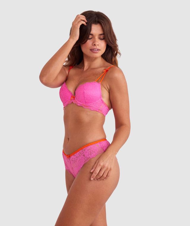 Paloma Push Up Bra - Pink