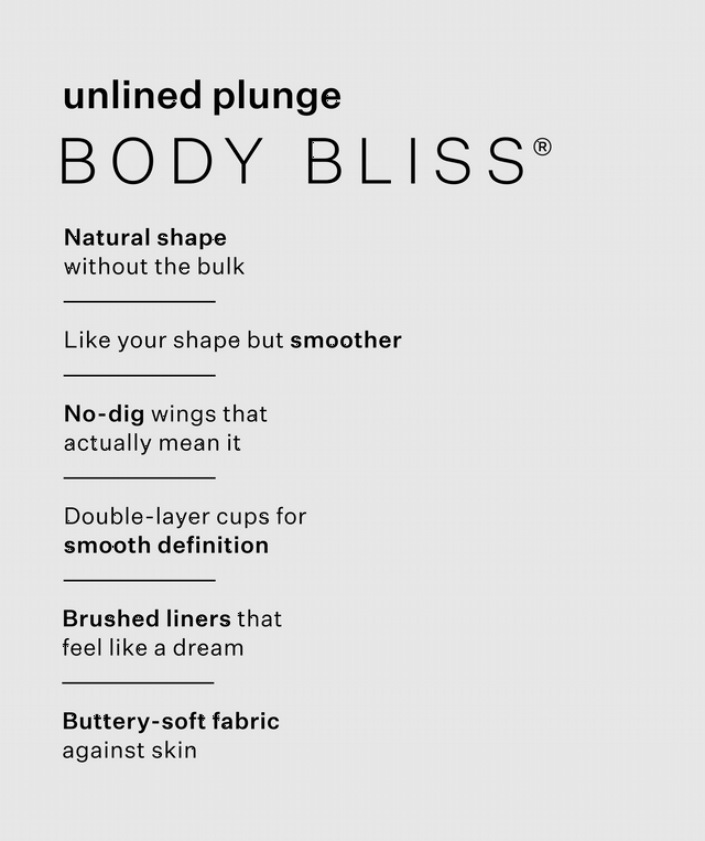 Body Bliss Unlined Demi - Black
