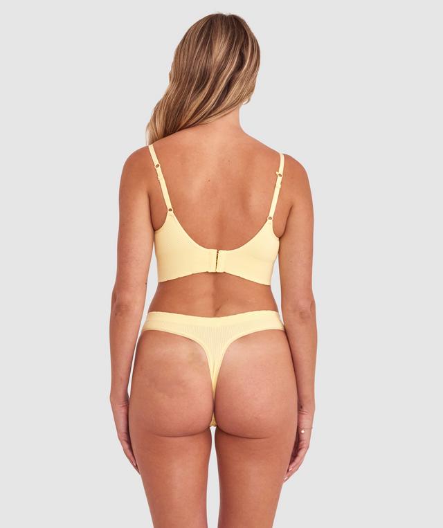 Peaches Push Up Wirefree - Light Yellow