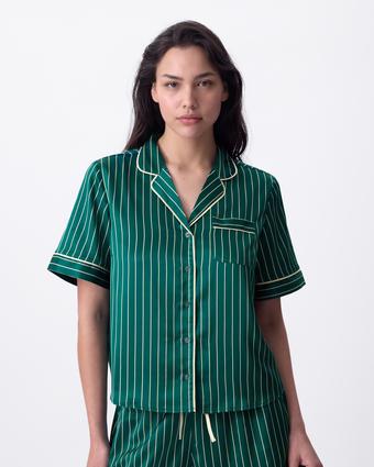 Peppermint Stripe Short Sleeve - Print Stripe (PRINT STRIPE)