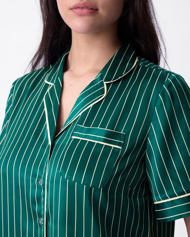 Peppermint Stripe Short Sleeve - Print Stripe