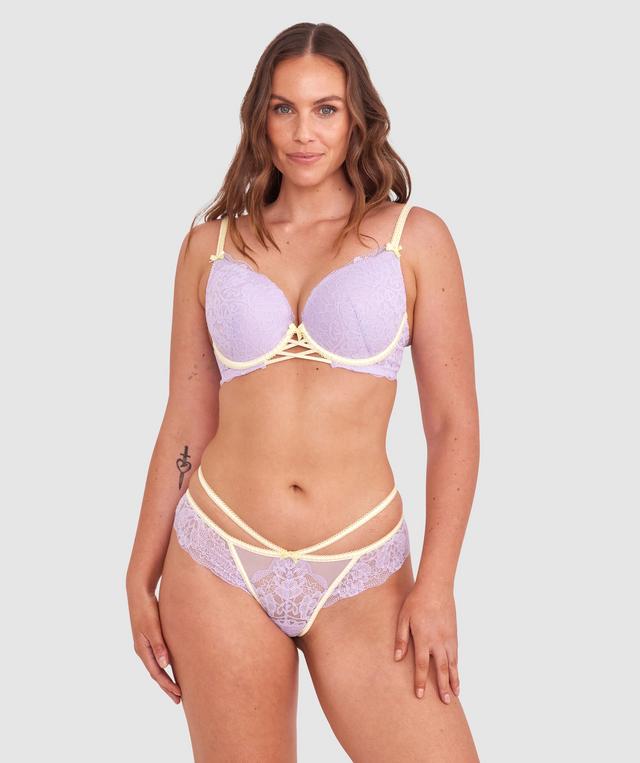 Phoebe Brazilian Knicker - Purple