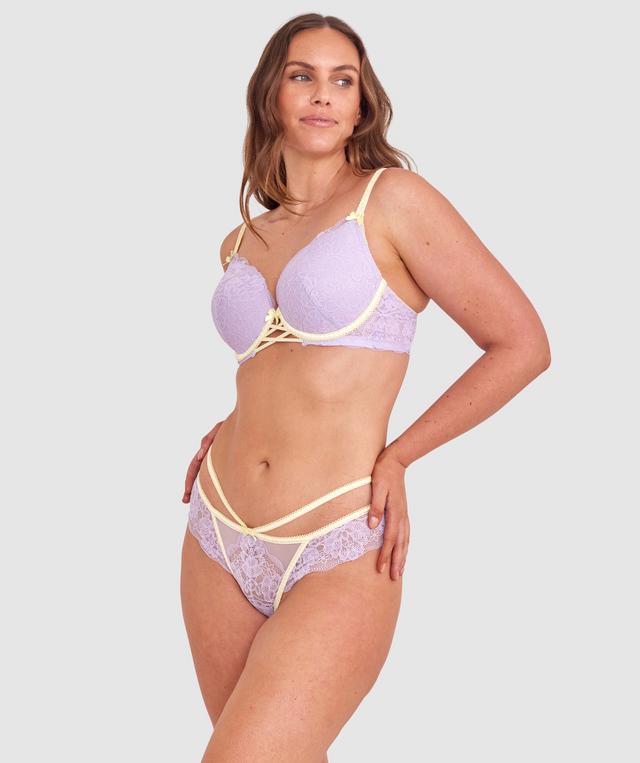 Phoebe Brazilian Knicker - Purple