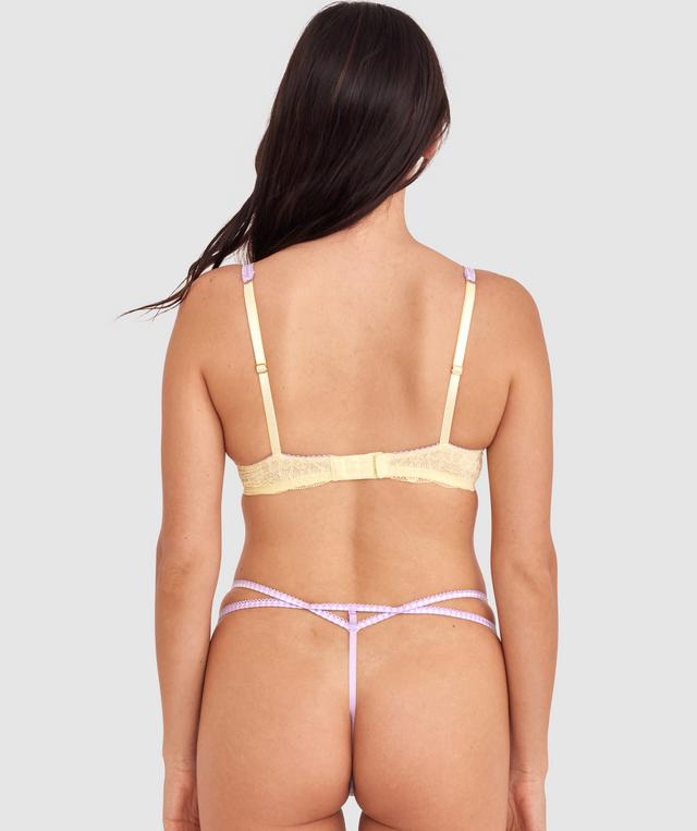Phoebe Push Up Bra - Light Yellow