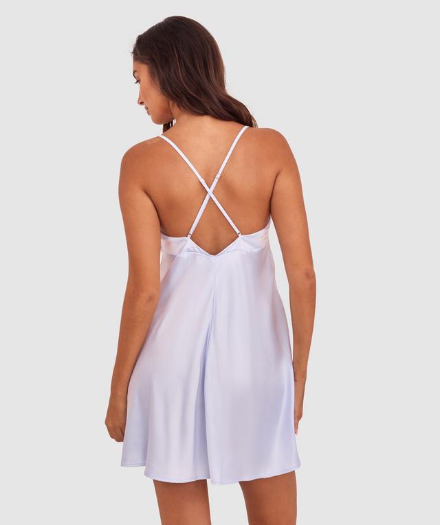 Pippa Short Slip - Light Blue