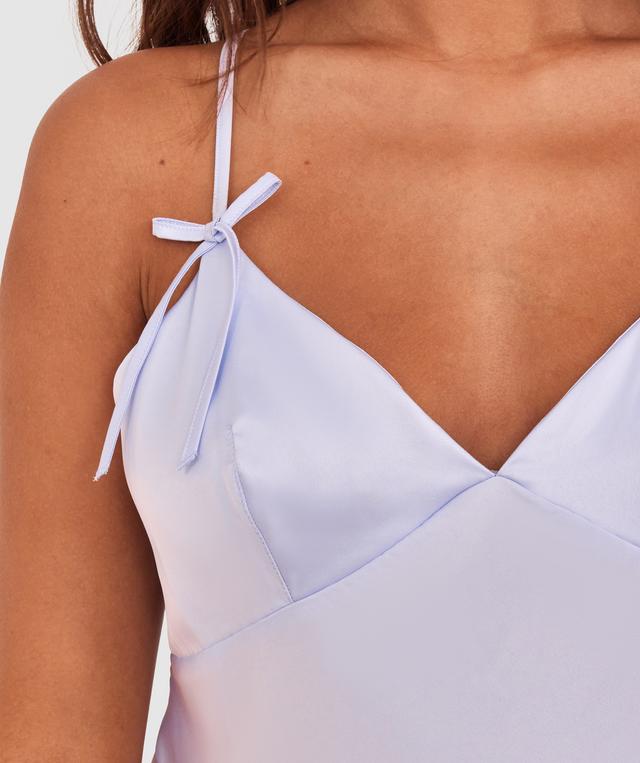 Pippa Short Slip - Light Blue
