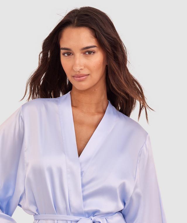 Pippa Short Wrap - Light Blue