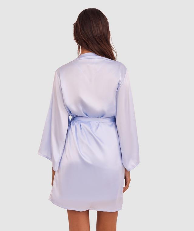 Pippa Short Wrap - Light Blue