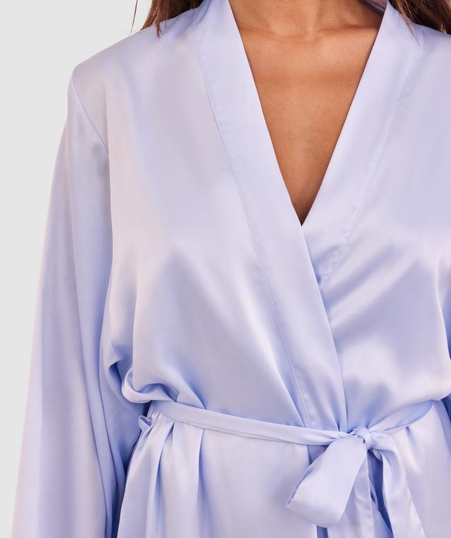 Pippa Short Wrap - Light Blue