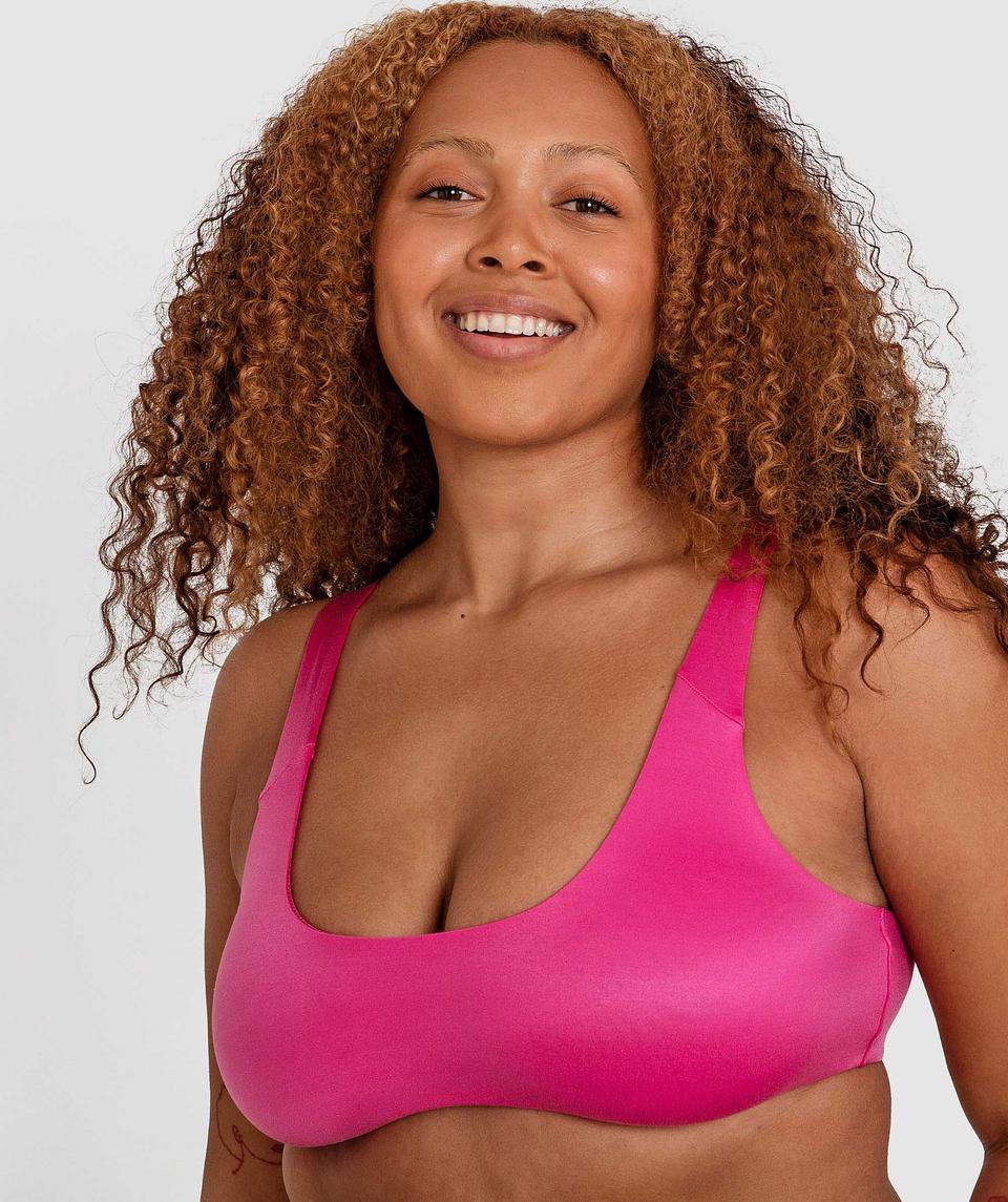 Planet Bliss Crop Top - Fuchsia Pink