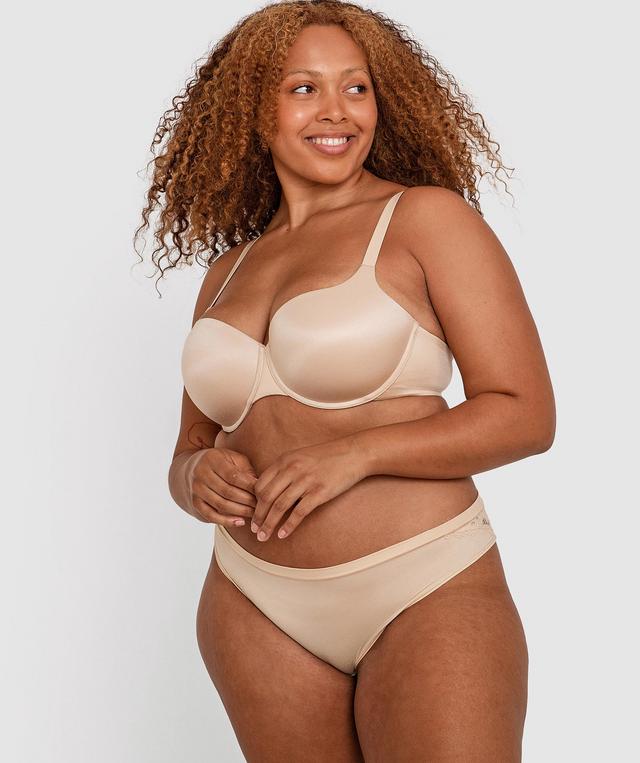 Planet Bliss Double Push Up Bra - Nude