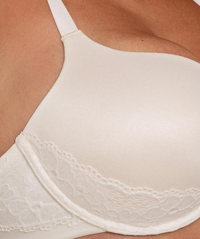 Planet Bliss Lace Double Push Up Bra - Ivory