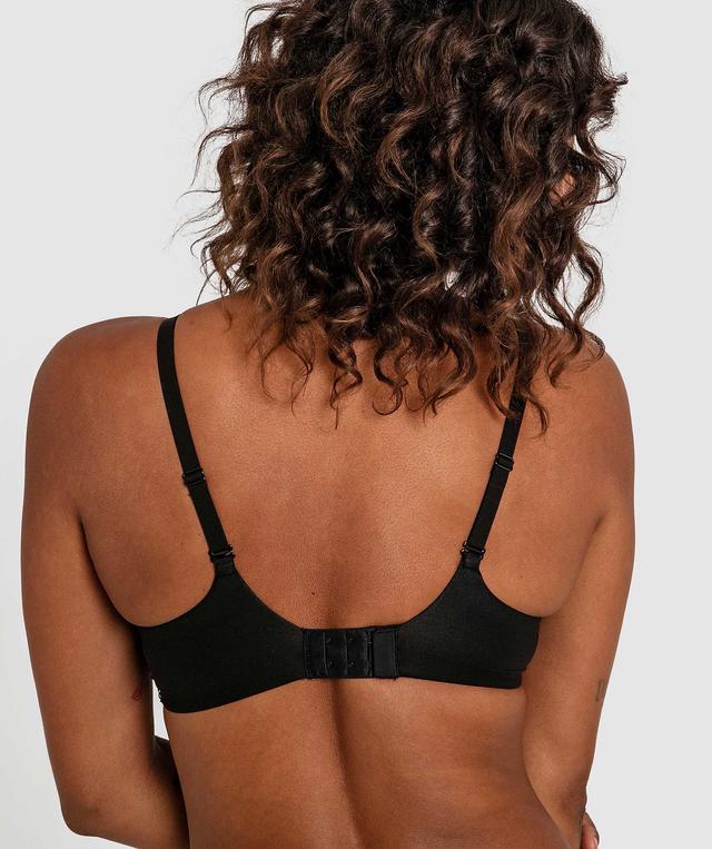 Planet Bliss Lace Full Cup Bra - Black