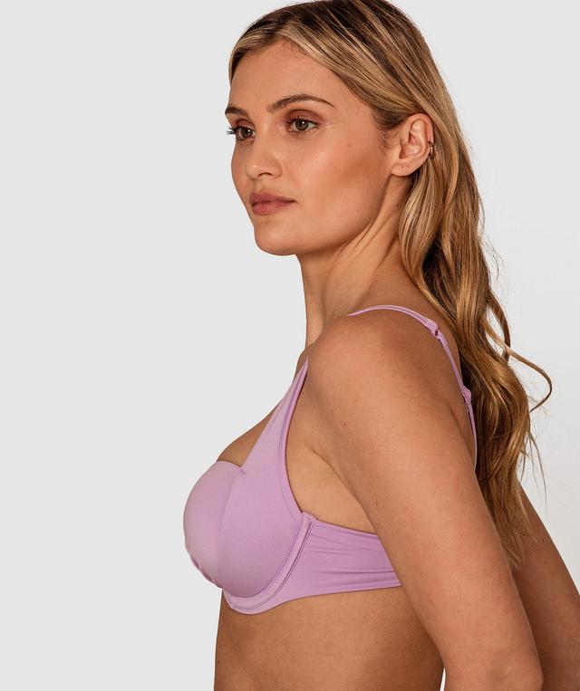 Planet Bliss Swim Push Up Top - Lilac
