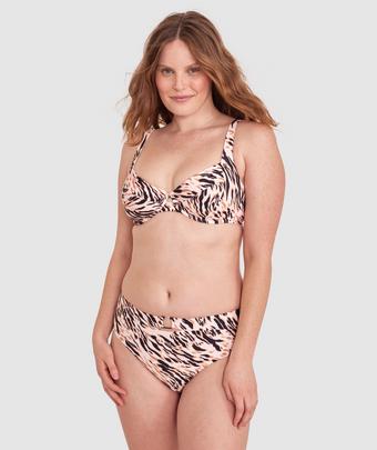 Polly High Waist Bikini Bottom - Print (Print)
