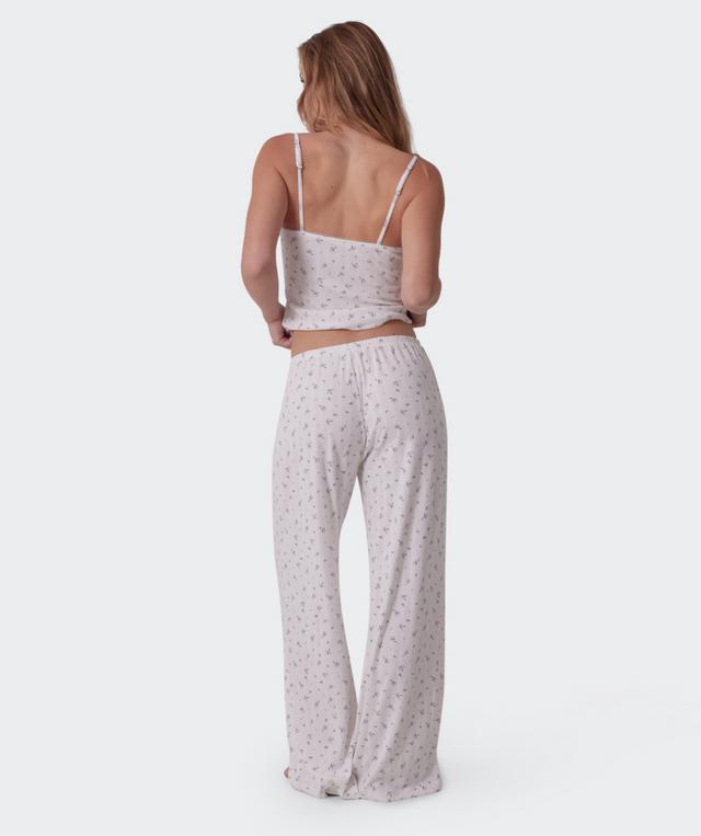 Polly Long Pant-Print Ditsy Floral