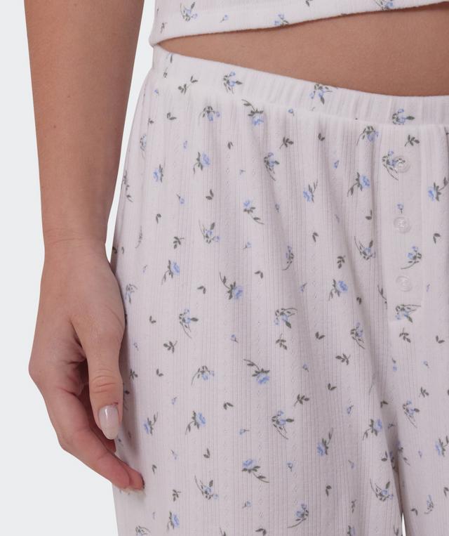 Polly Long Pant-Print Ditsy Floral