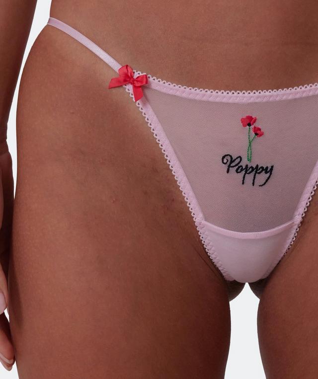 Poppy String - Light Pink