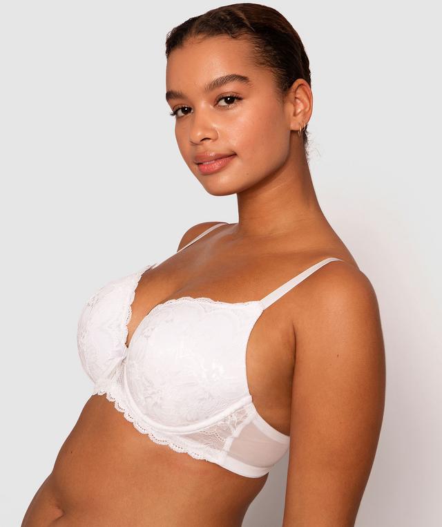 Posie Lace Full Cup Bra - Ivory