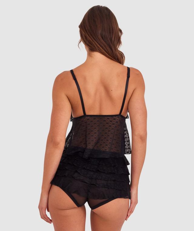 Priscilla Mid Rise Bloomer - Black