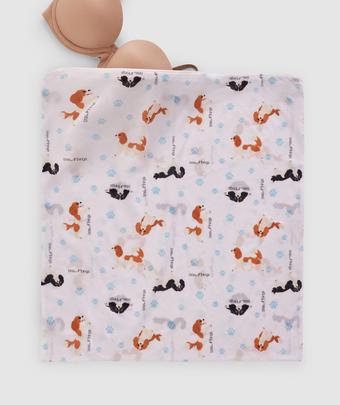 Puppy Time Large Washbag - Print