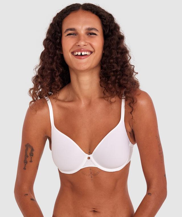 Pure Body Contour Bra - White