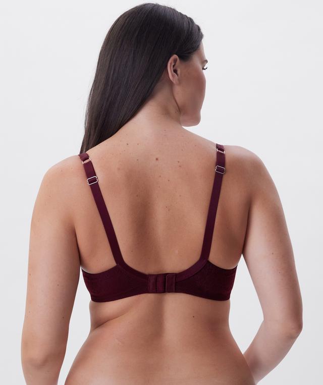 Pure Body Full Cup Bra - Berry