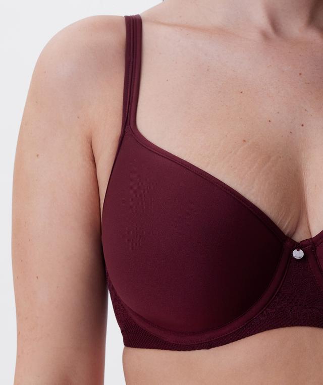 Pure Body Full Cup Bra - Berry