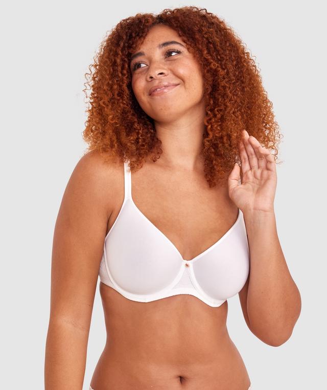 Pure Body Full Cup Bra - White