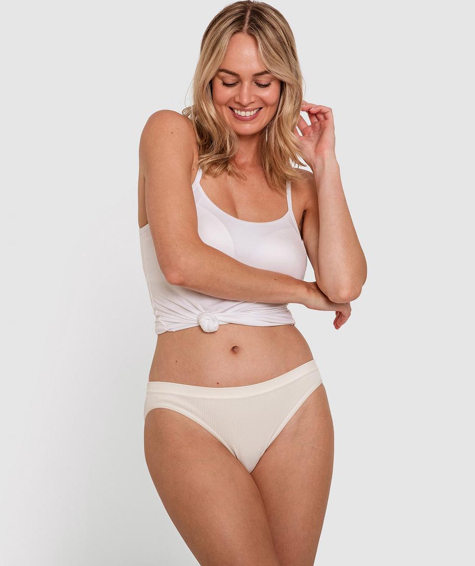 Rachel Bikini Brief - Eggshell