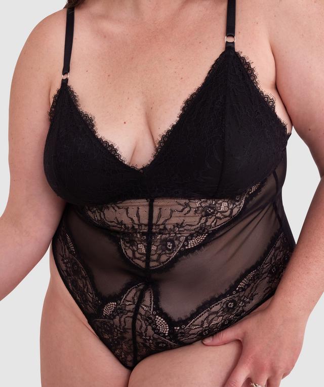 Revolve Lingerie Bodysuit - Black