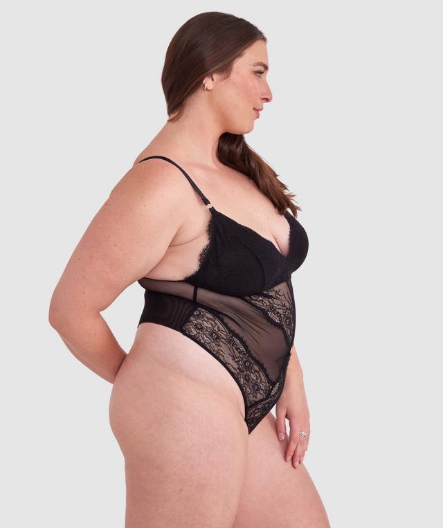 Revolve Lingerie Bodysuit - Black