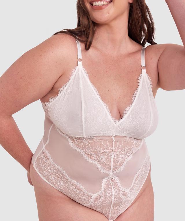Revolve Lingerie Bodysuit - Ivory